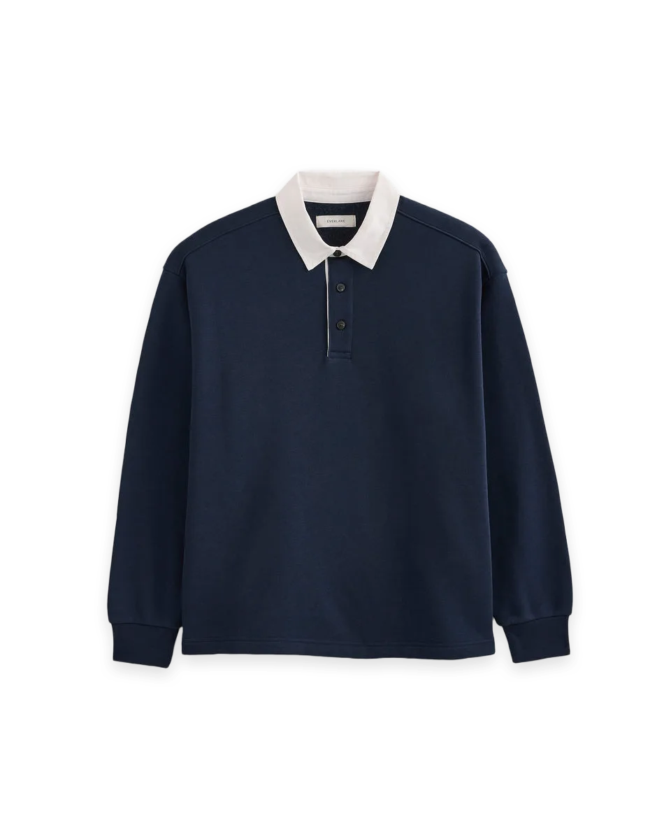 Everlane Luxe Fleece Rugby Polo, photo 2