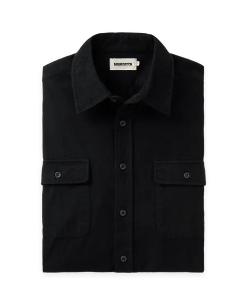 Taylor Stitch The Yosemite Shirt in Coal