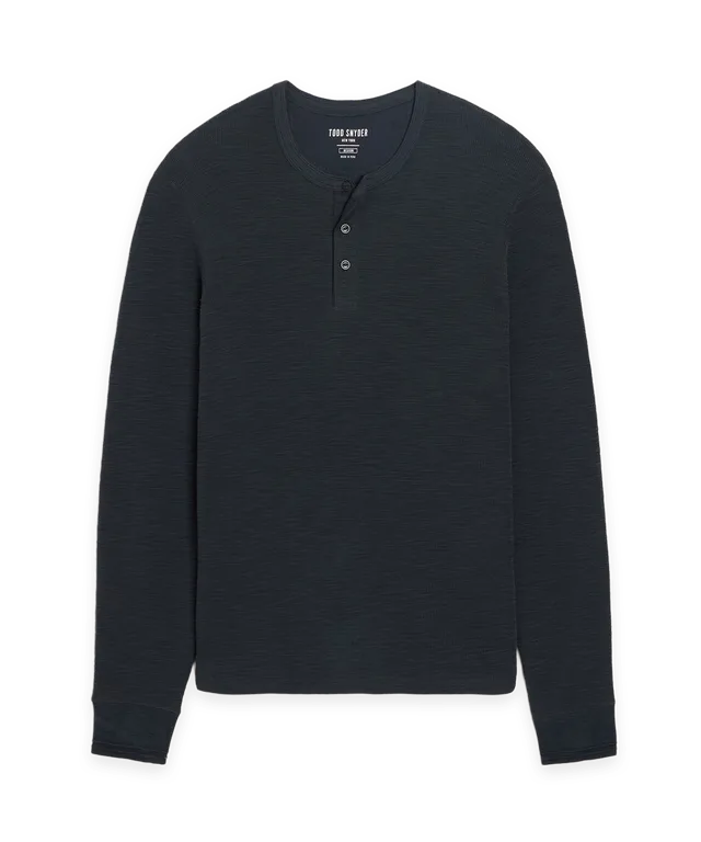 Todd Snyder Lightweight Mini Waffle Henley