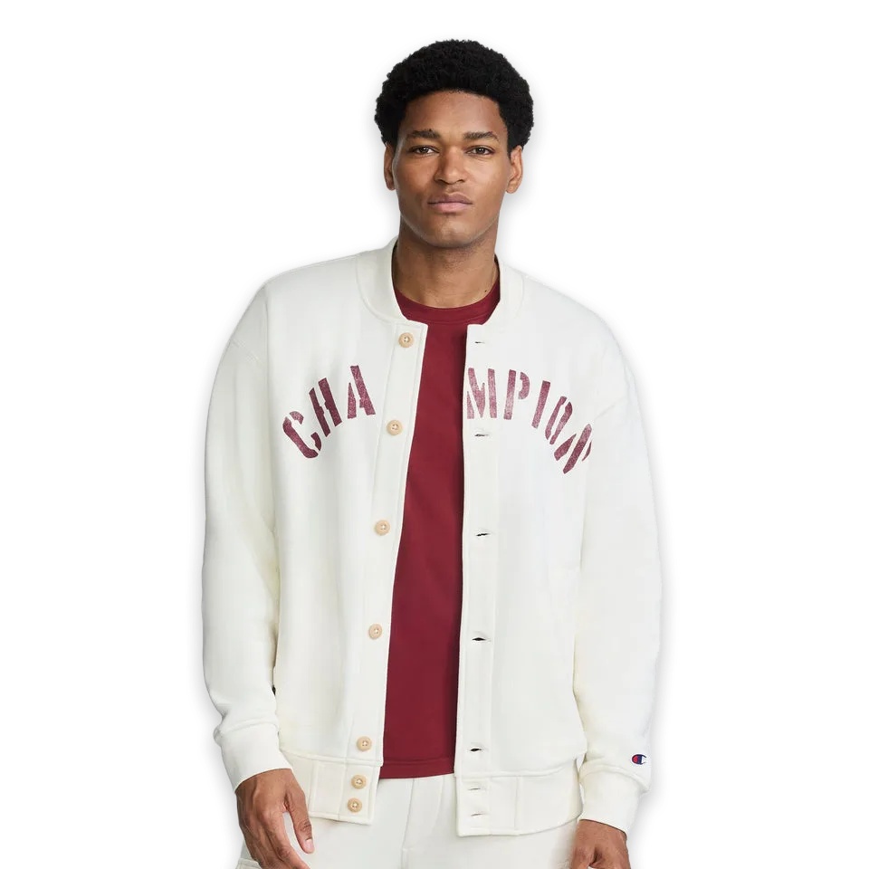 Champion Fleece Baseball Jacket