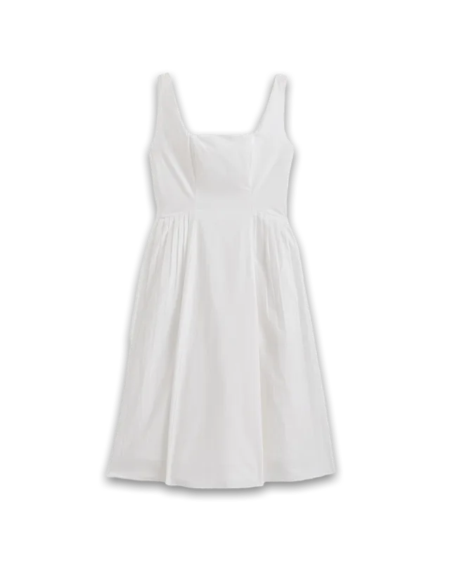 Everlane Cotton Pleated Mini Dress