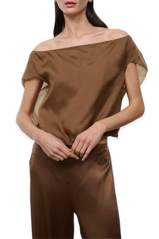 Staud Larissa Top · Cigar