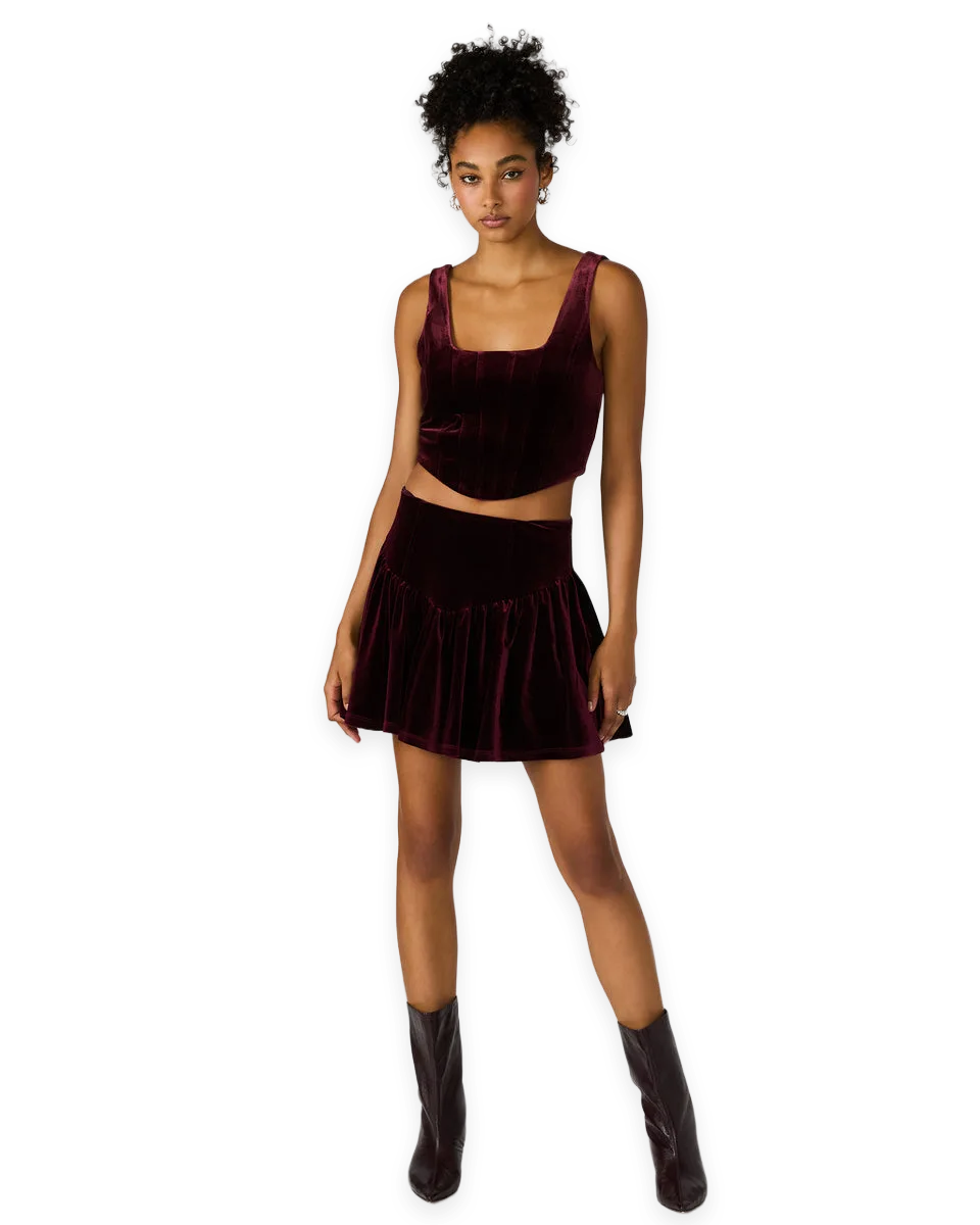 Steve Madden JAYLA SKIRT WINE