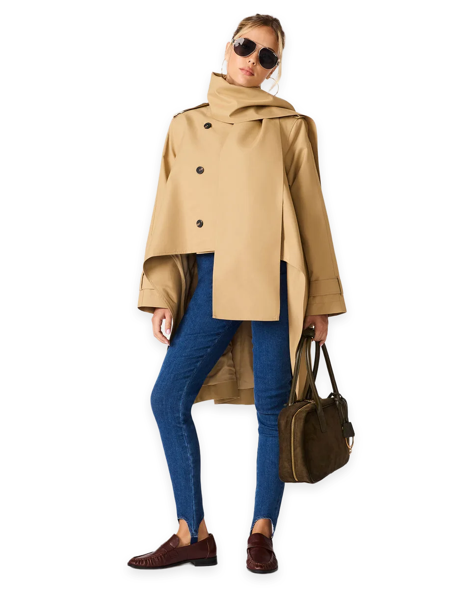Steve Madden CASPIAN JACKET MEDIUM KHAKI