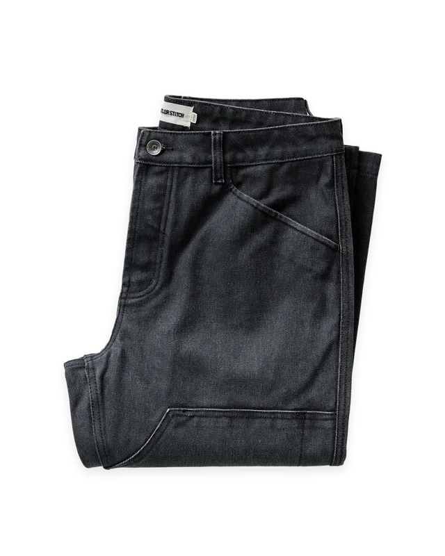 Taylor Stitch The Chore Pant in Coal Chipped Canvas