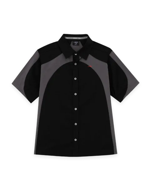 Lakai Distressed/Repaired Plaid Button Up Shirt
