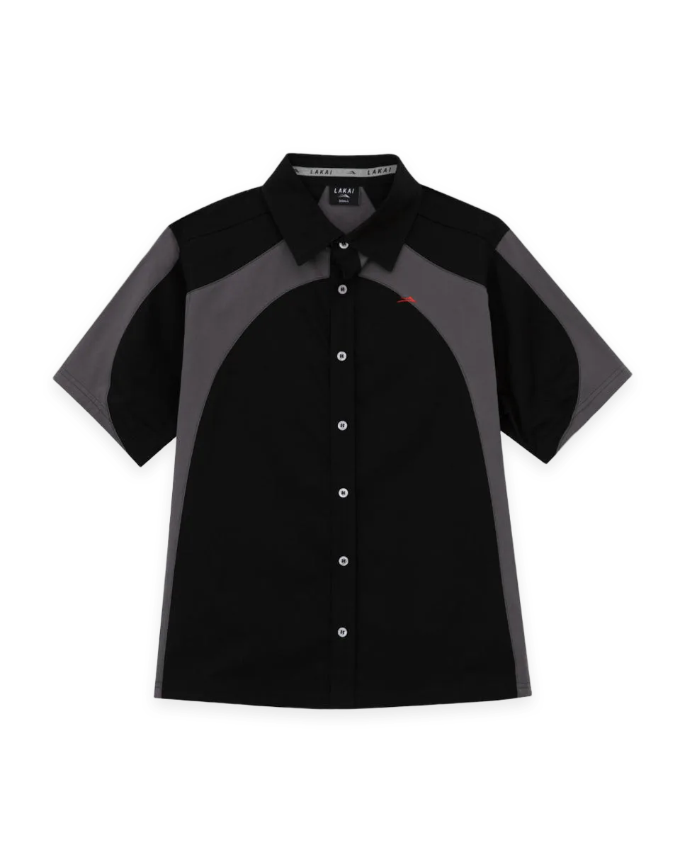 Lakai Distressed/Repaired Plaid Button Up Shirt