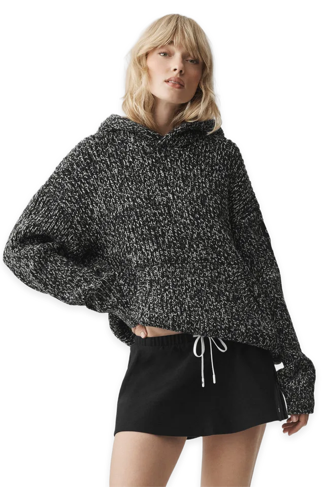Alo Chunky Knit Rewind Hoodie