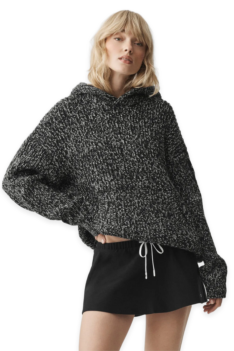 Alo Chunky Knit Rewind Hoodie, photo 3