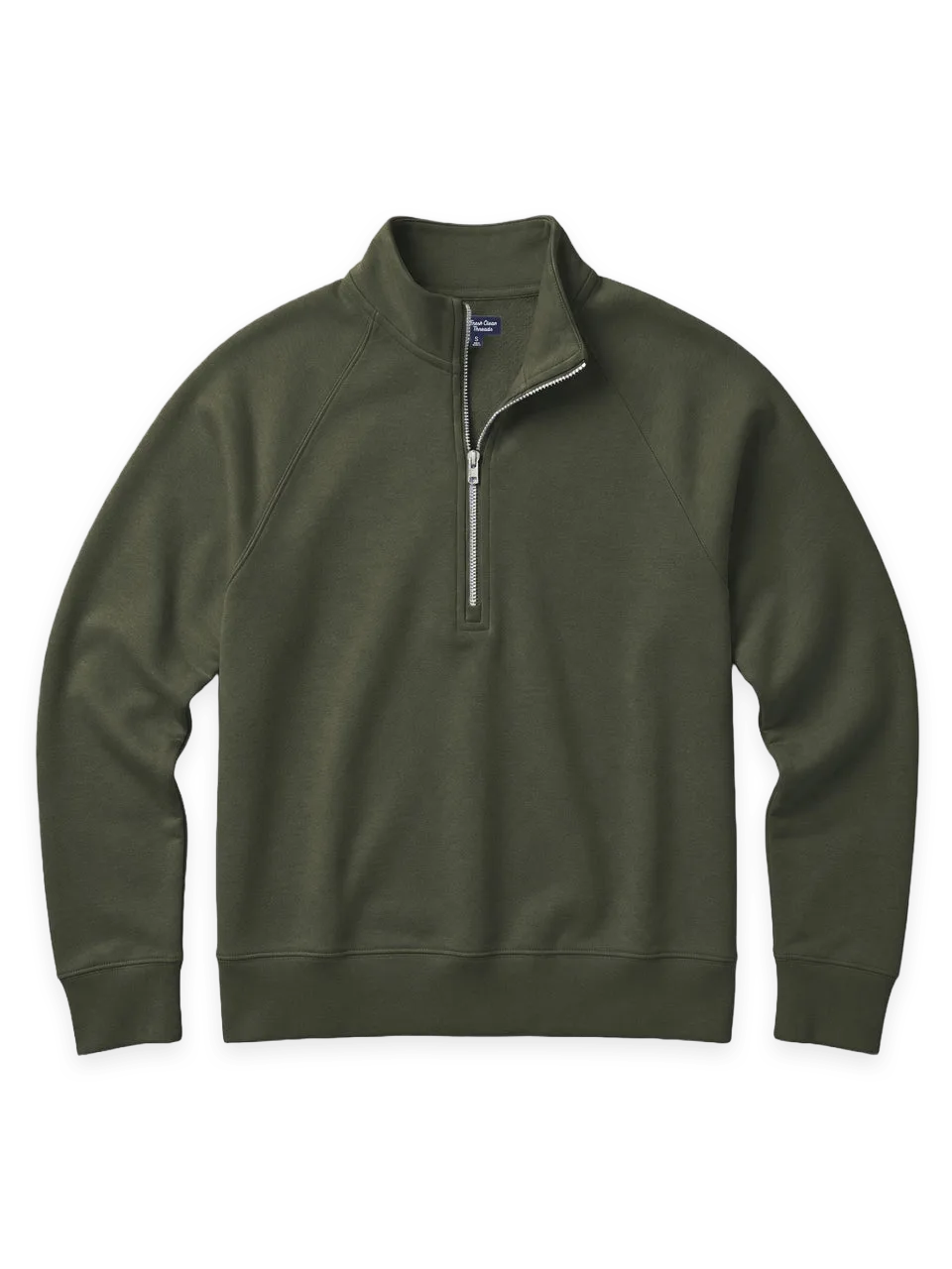 Fresh Clean Threads Women's Army Half Zip