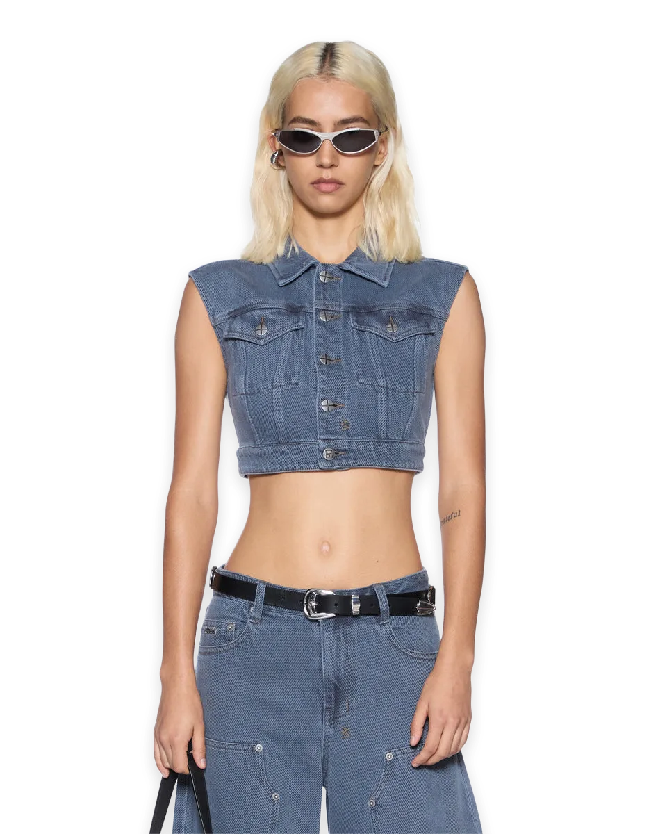 Ksubi TRUCKER VEST MIRAGE