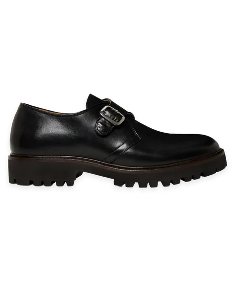 Todd Snyder Lug Monk Strap Shoe