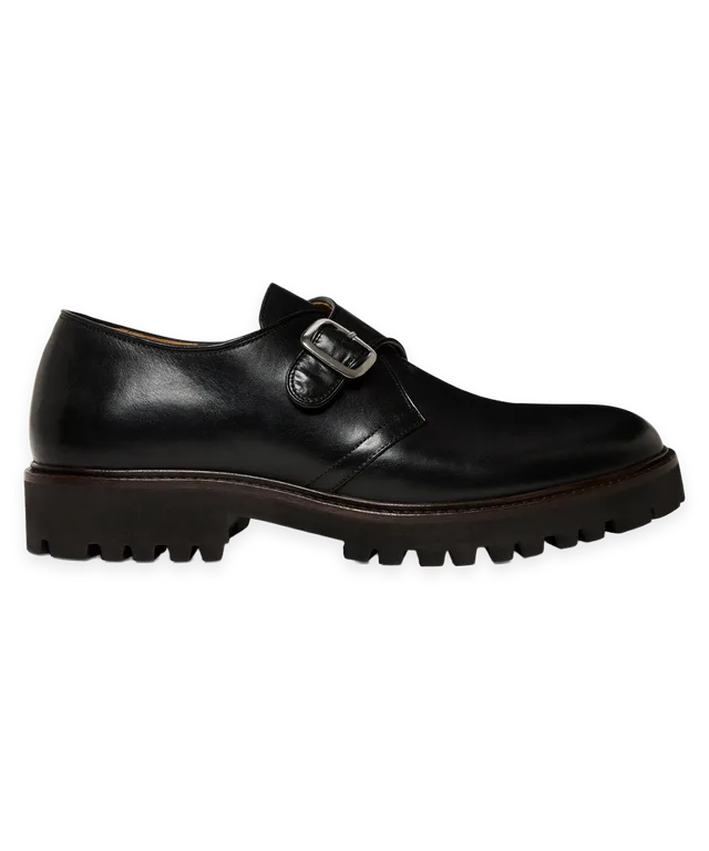 Todd Snyder Lug Monk Strap Shoe