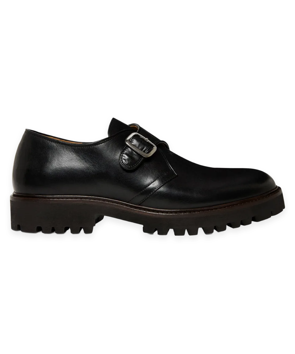 Todd Snyder Lug Monk Strap Shoe
