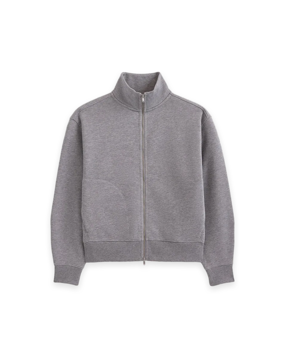 Everlane Luxe Fleece Full-Zip Turtleneck, photo 2