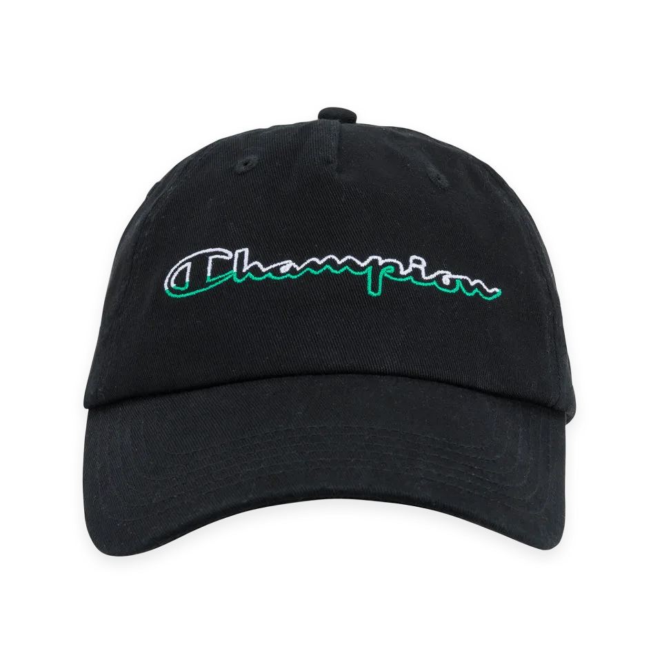 Champion Split Script Dad Adjustable Cap
