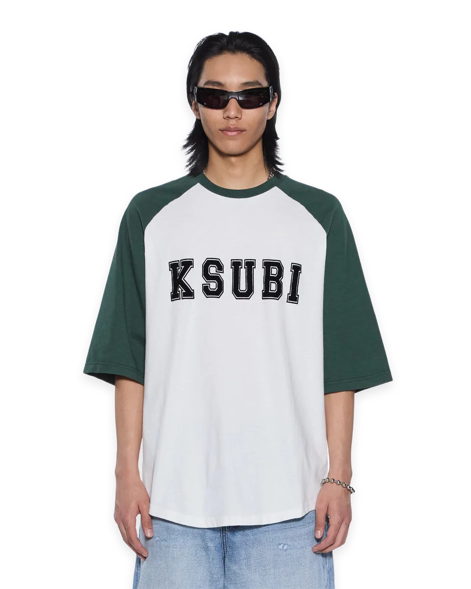 Ksubi 99 BIGGIE RAGLAN SS TEE HASH