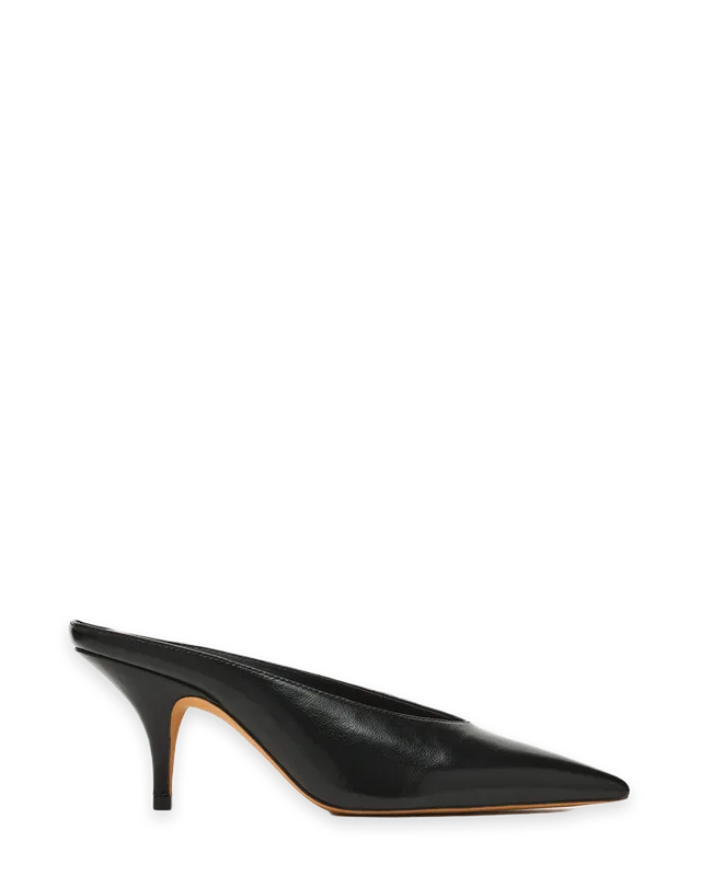 Steve Madden FONZA BLACK LEATHER