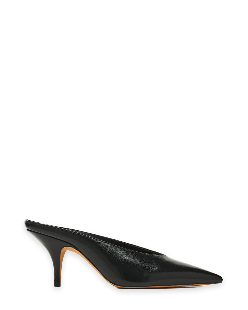 Steve Madden FONZA BLACK LEATHER