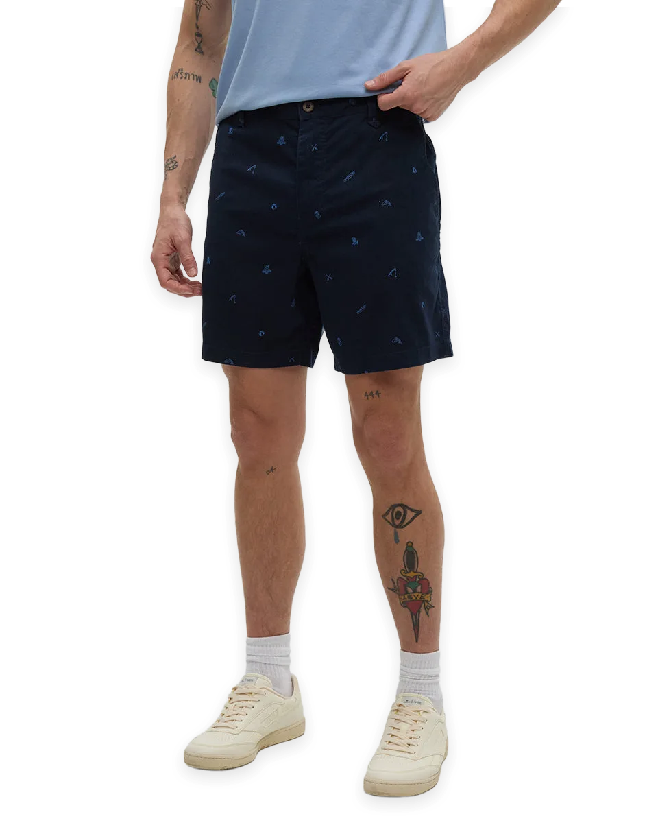 tentree Hemp Latitude 7" Short