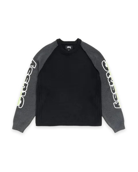 Stüssy TWO TONE RAGLAN SWEATER