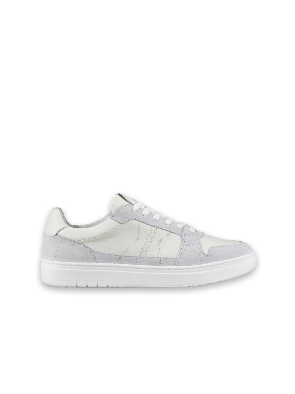 Koio Carrara Suede Sneaker in Ice