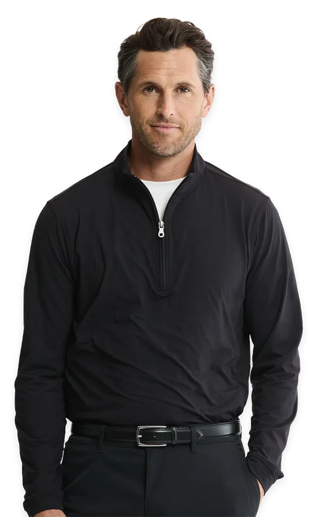 Jachs NY Performance Quarter Zip Pullover