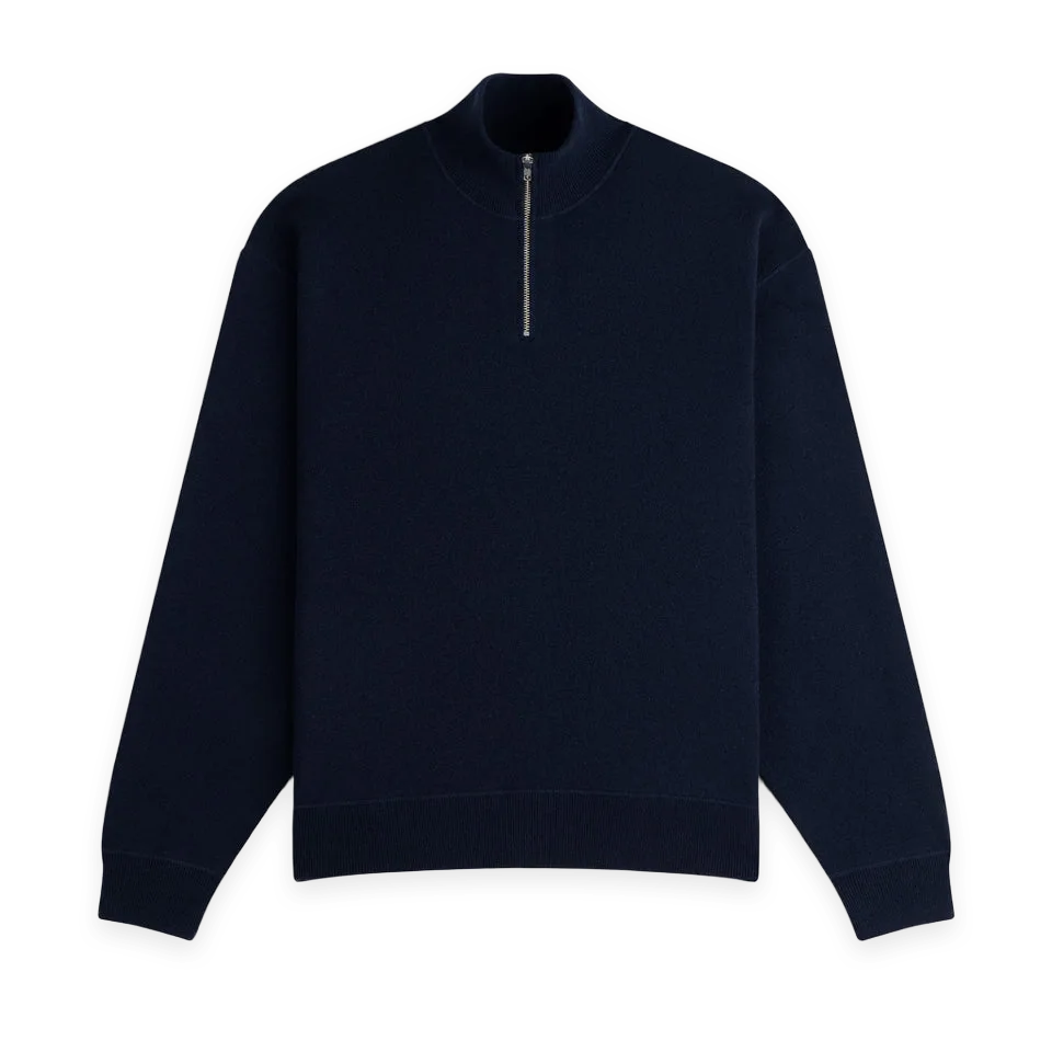 Aimé Leon Dore Quarter Zip Pavilion Cashmere Pullover