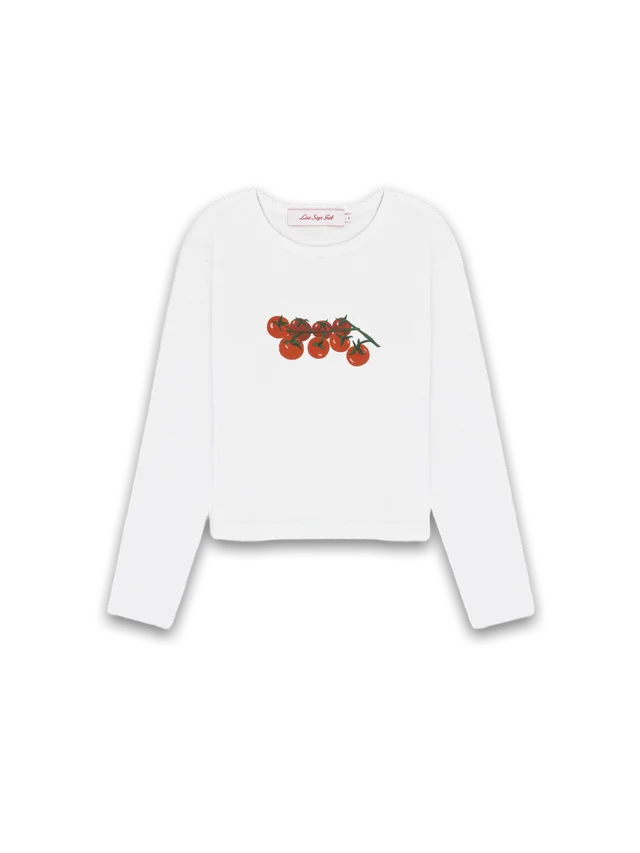 Lisa Says Gah Dana Long Sleeve Tee · Pomodoro
