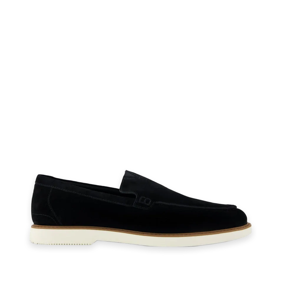 TOMS Mens Marcos Loafer Black Suede