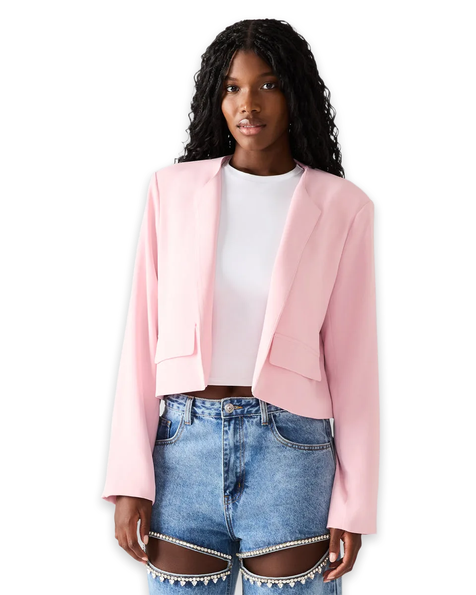 Steve Madden SERENEA BLAZER POWDER PUFF