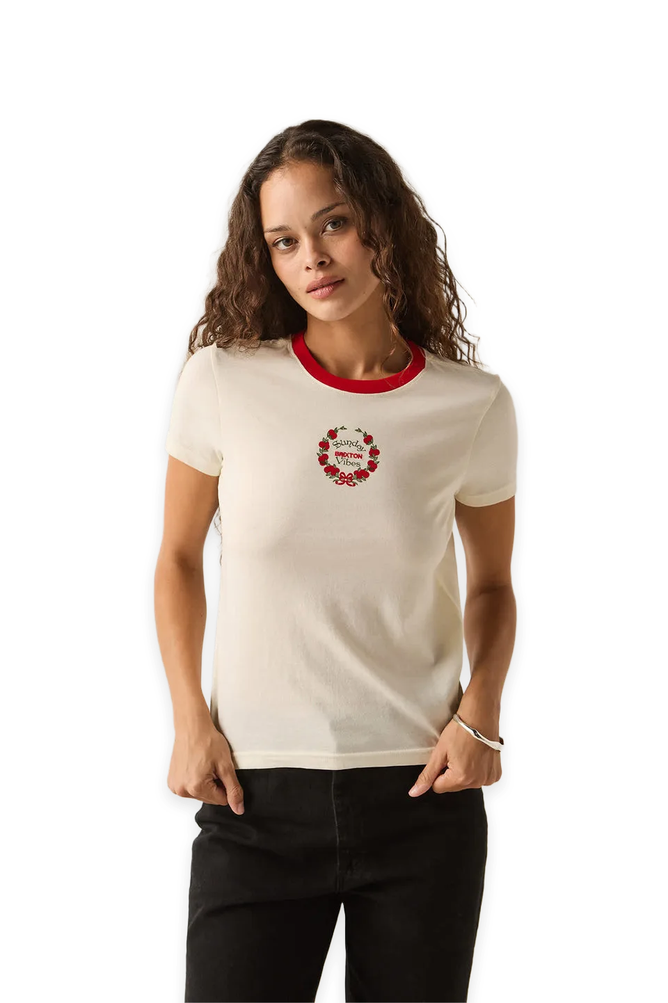 Brixton Sunday Vibes Slim Crew T-Shirt