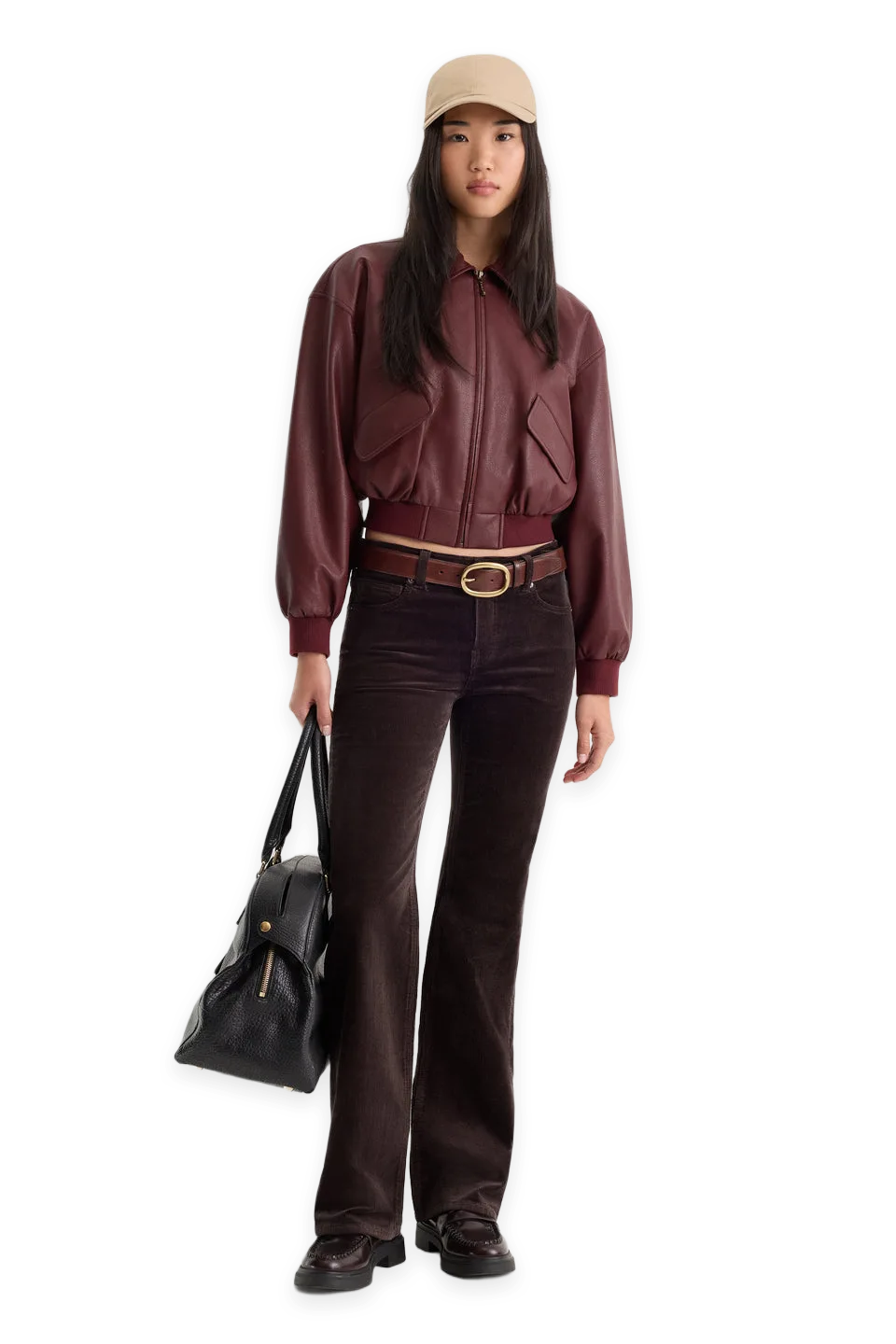 Good American GOOD LOW RISE BOOTCUT CORDUROY PANT