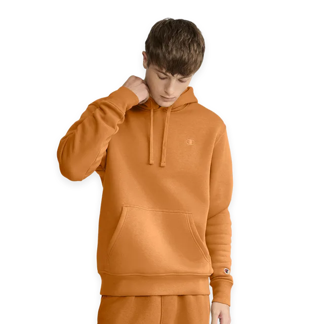Champion Powerblend Hoodie, C Logo