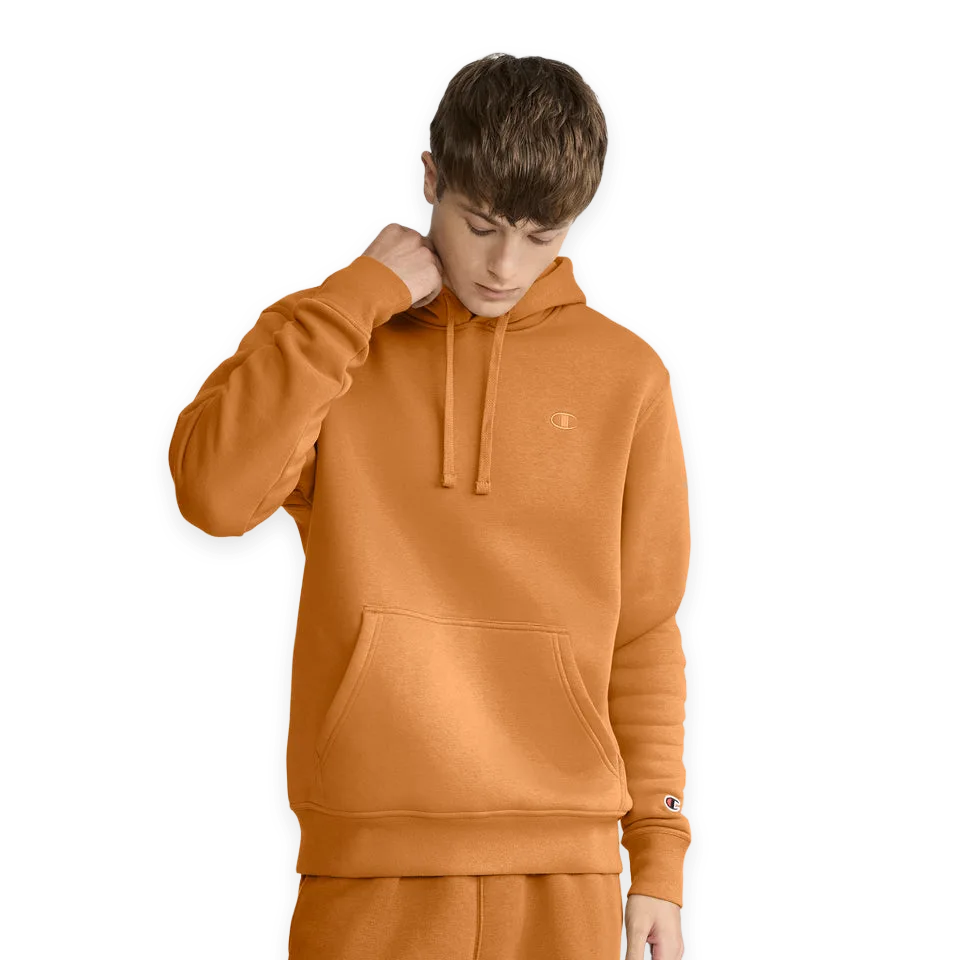 Champion Powerblend Hoodie, C Logo