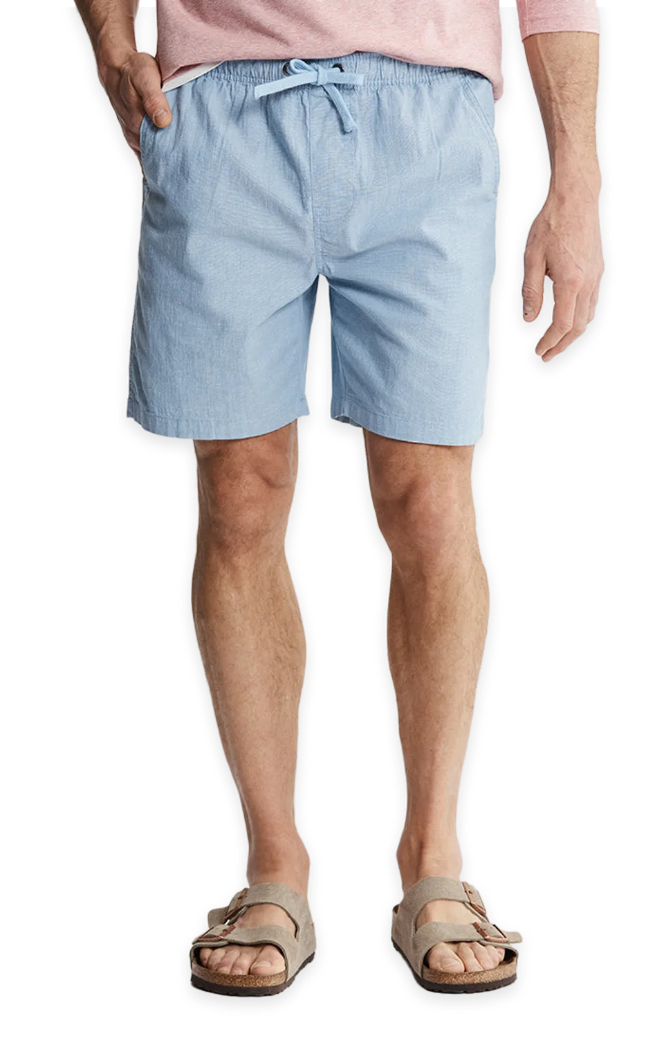 Jachs NY Chambray Pull On Shorts