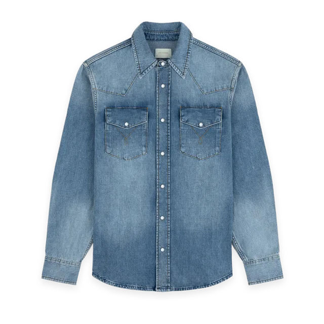 Aimé Leon Dore Denim Western Shirt