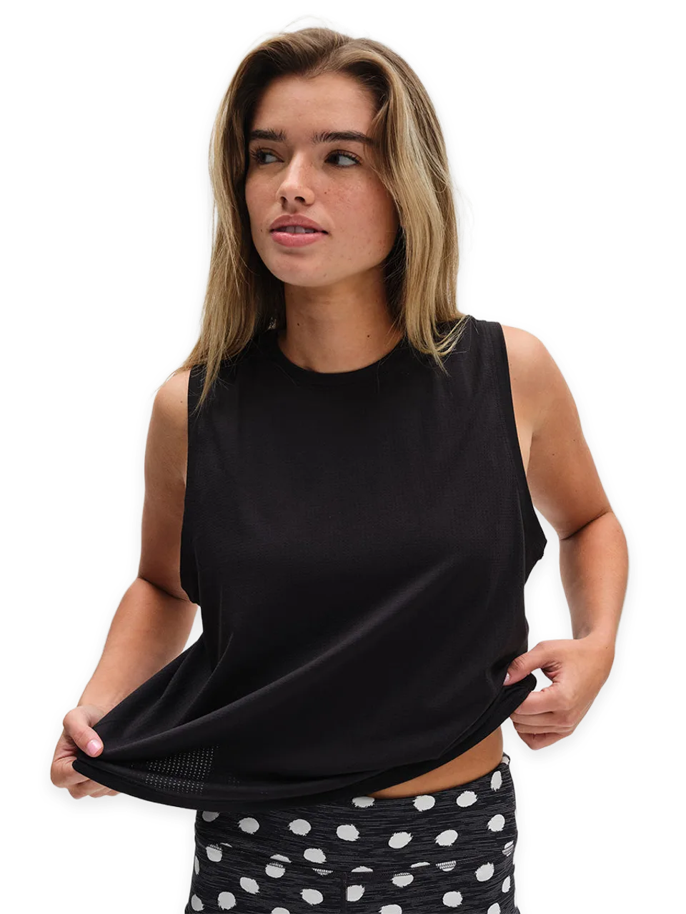 Outdoor Voices ThinkFast Mesh Muscle Tank