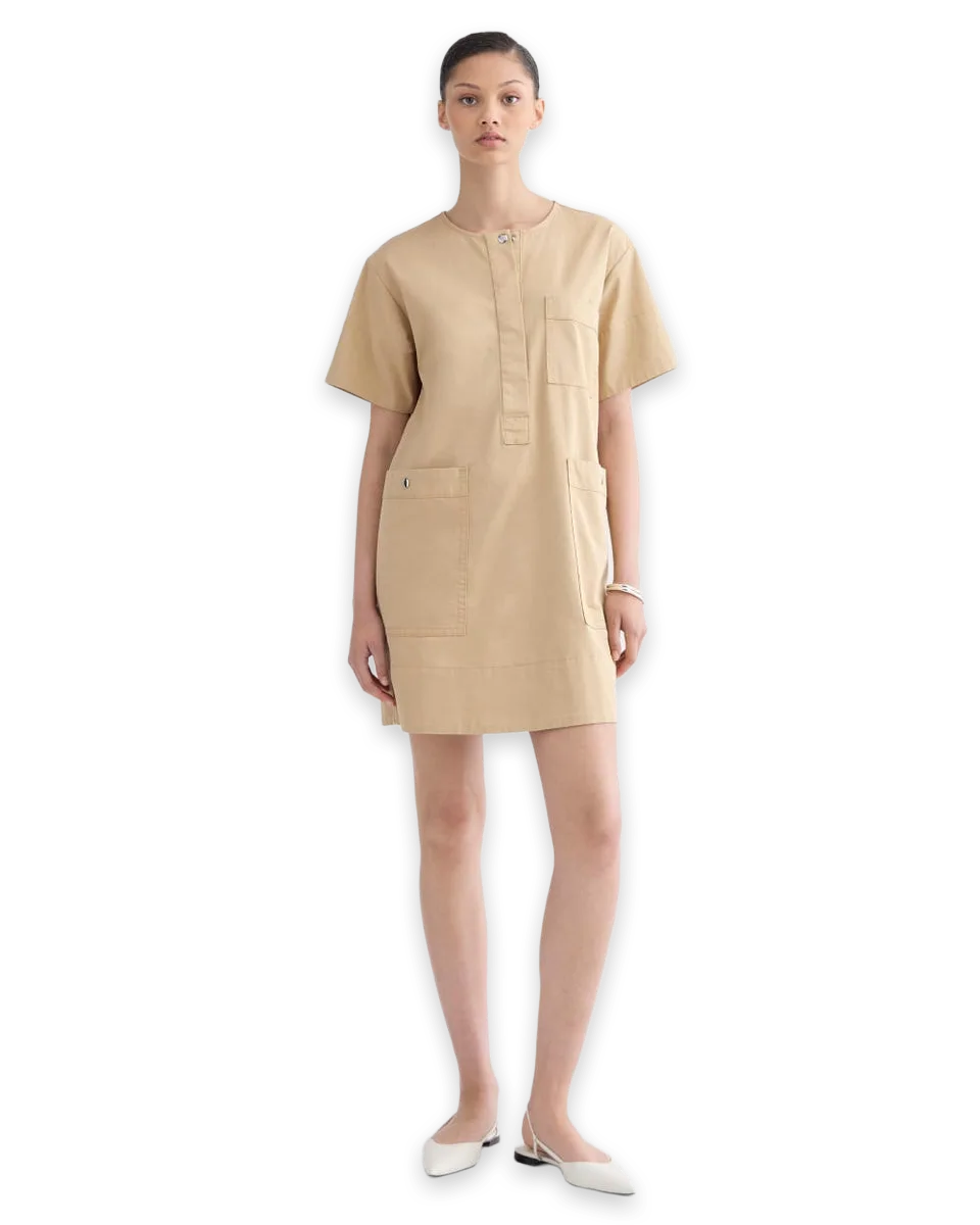 Everlane The Safari Mini Dress
