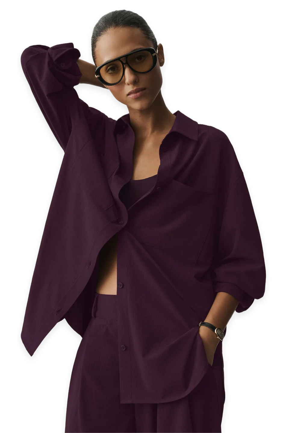 Alo Dreamscape Button Down Long Sleeve