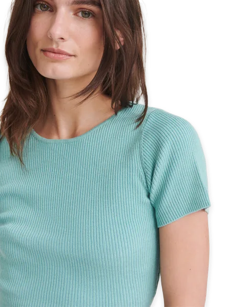 Naadam Wool Silk Reversible Twist Top