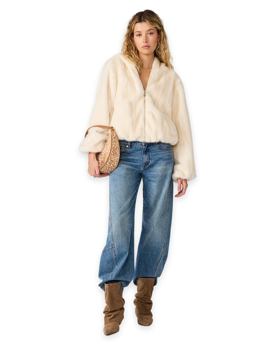 Steve Madden MAVIS JACKET SNOW WHITE