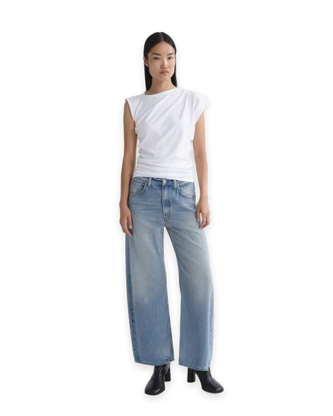 AGOLDE Low Curve Crop Jean (Flyweight)