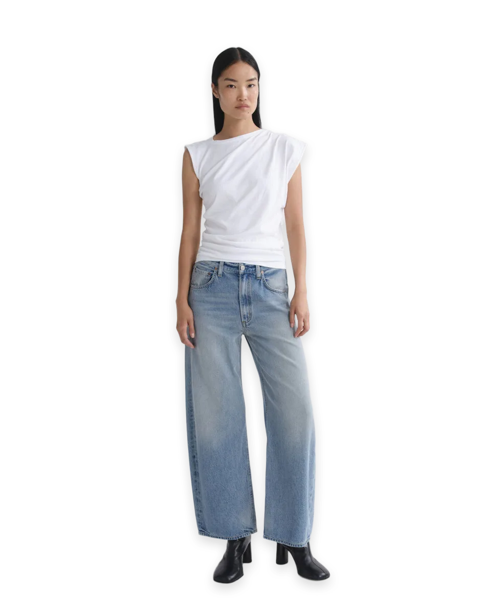 AGOLDE Low Curve Crop Jean (Flyweight)