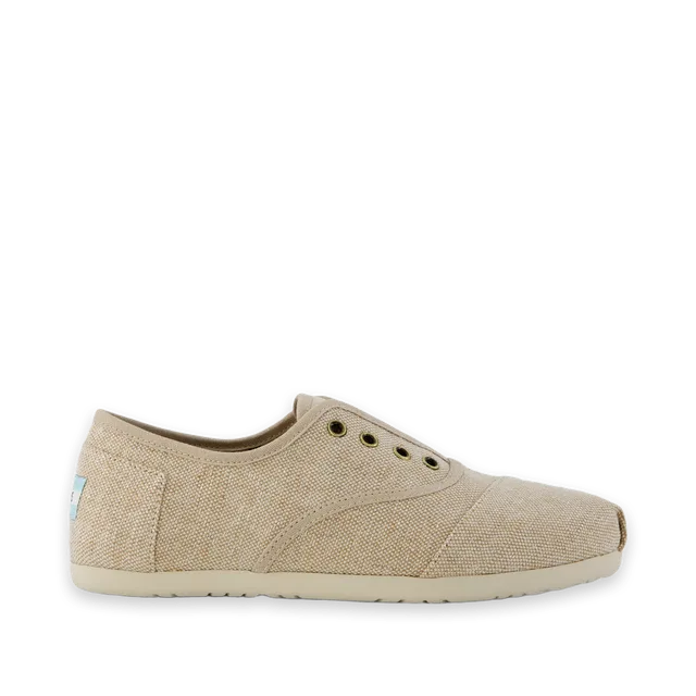 TOMS Womens Cordones Plus Sneaker Champagne Sparkle