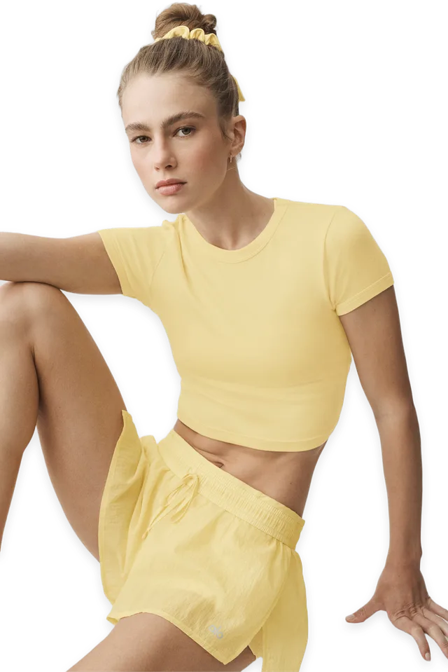 Alo Cropped Timeless Tee