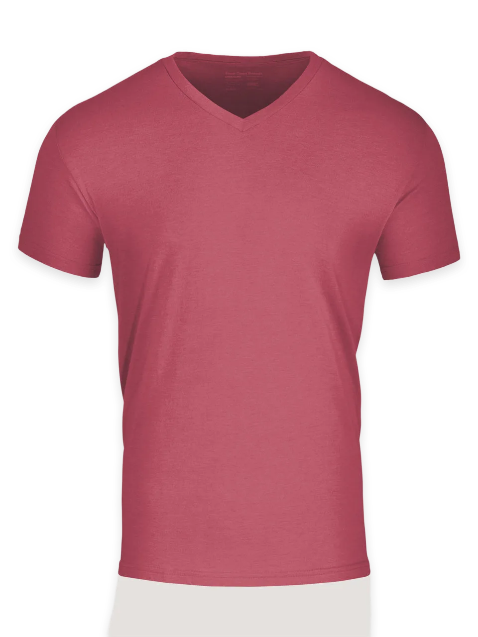 Fresh Clean Threads Coral V-Neck