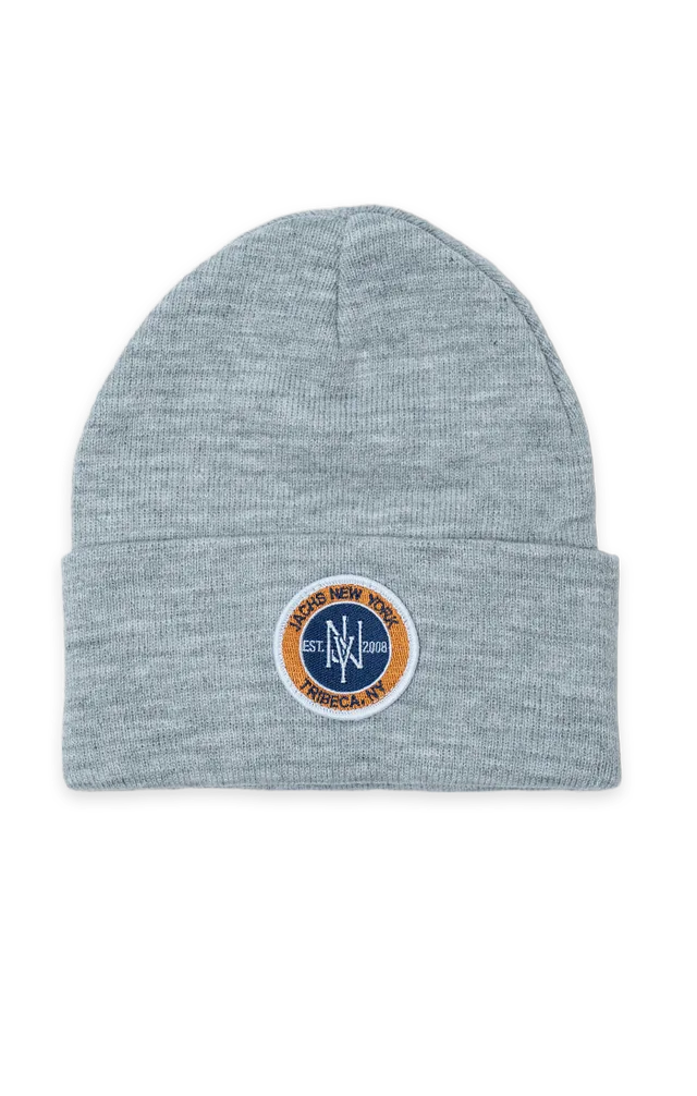 Jachs NY Grey Knit Beanie