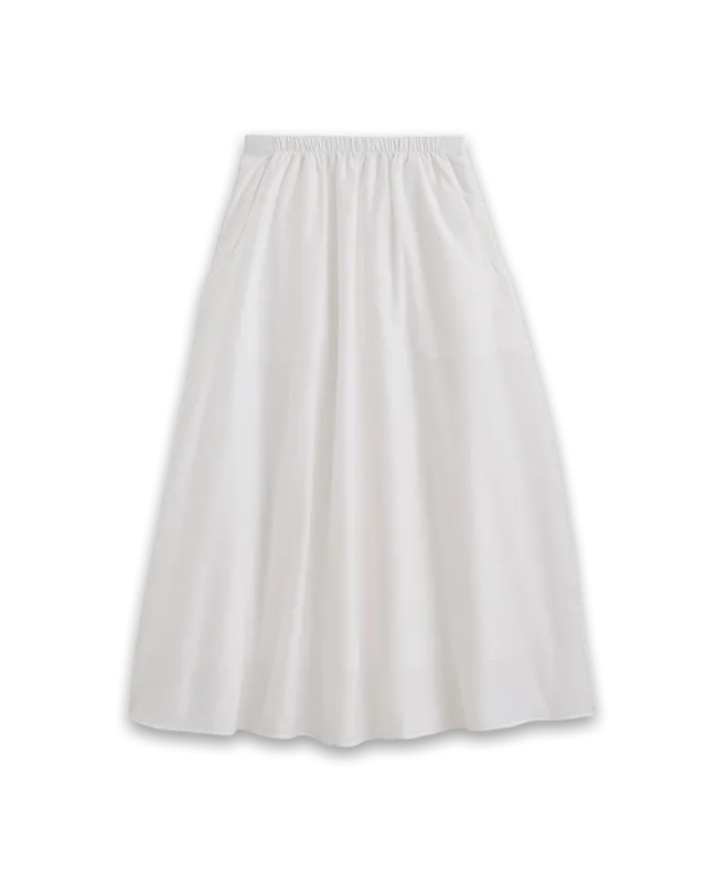 Everlane Pull-On Maxi Skirt in Cotton Silk
