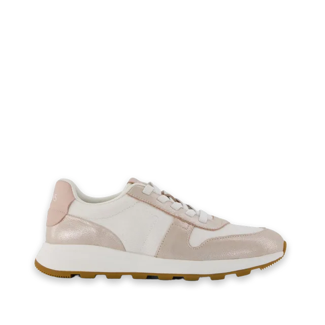 TOMS Womens TRVL LITE Retro Runner Sneaker Water Repellent Champagne Shimmer